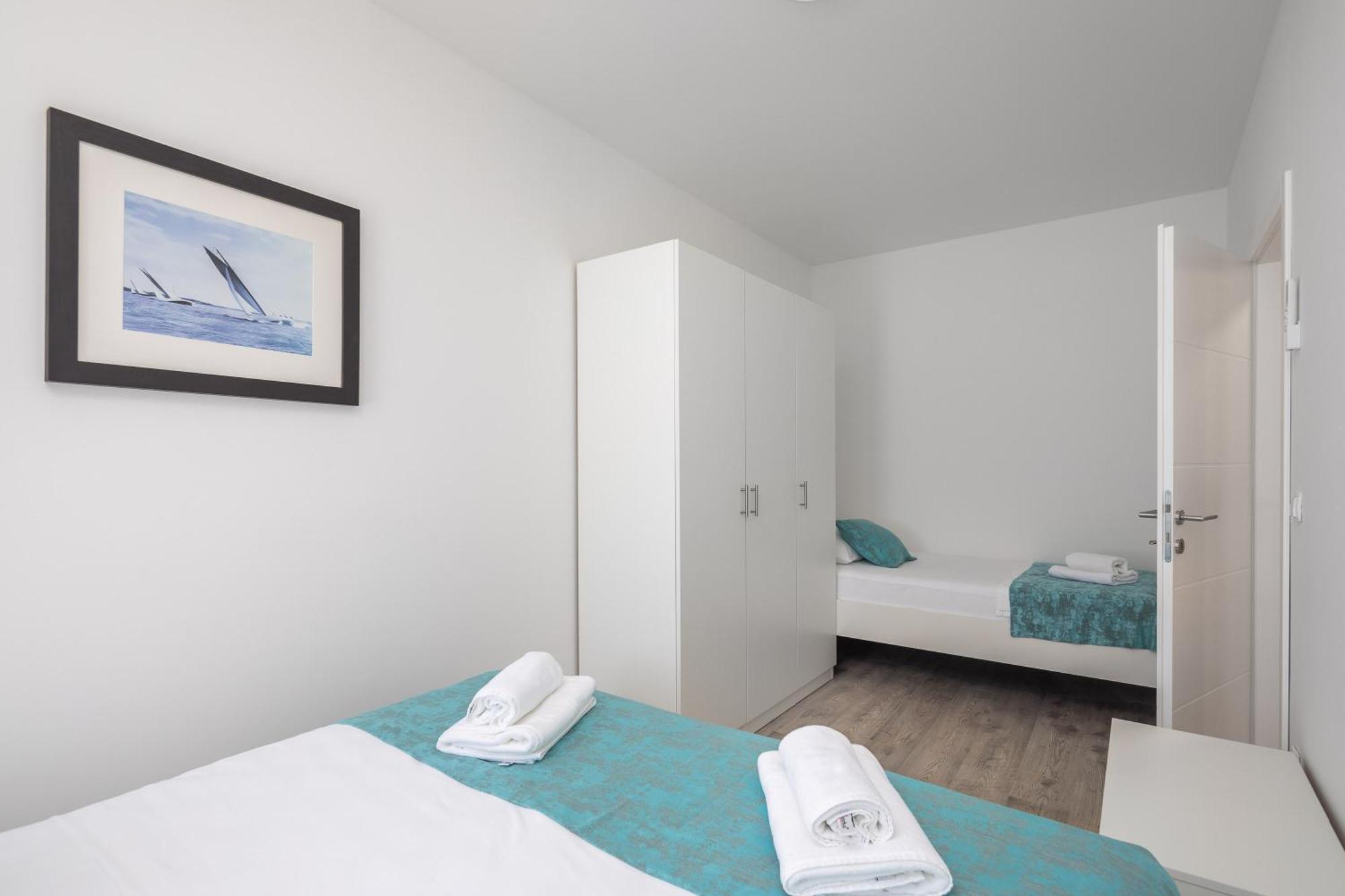 Beachfront Apartments Providenca With Free Parking ماكارسكا الغرفة الصورة
