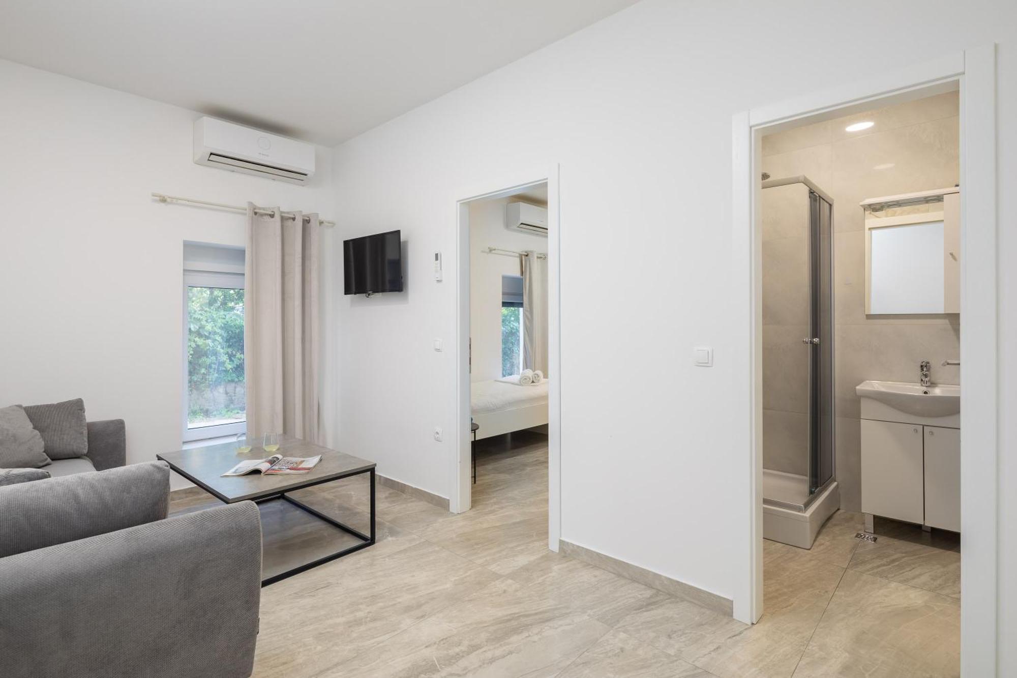 Beachfront Apartments Providenca With Free Parking ماكارسكا الغرفة الصورة